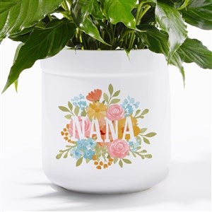 Sweet Blooms Personalized Outdoor Flower Pots - 57491