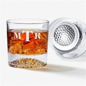 Classic Celebration Engraved Golf Old Fashioned Whiskey Glass - Set of 2 - 57811