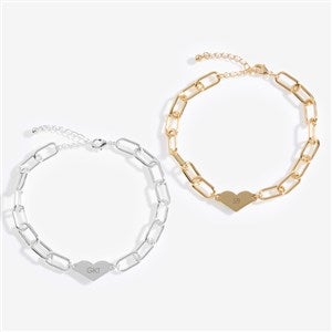 Engraved Heart Bracelet  - 58524