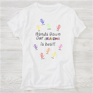 Hands Down Personalized Hanes Fitted Tee