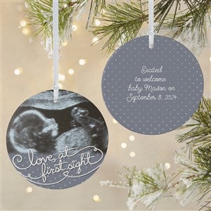Custom Photo Ultrasound Ornament