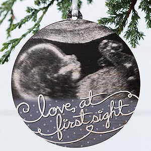 Our Personalized Sonogram Photo Ornament
