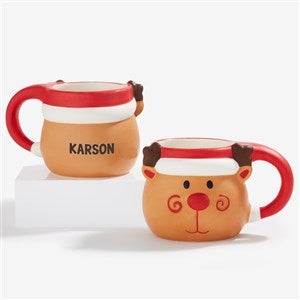 Personalized Reindeer Ceramic Mug  - 58725