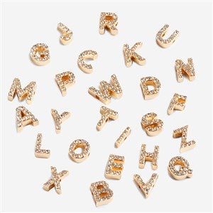 (2x) Crystal Letter
