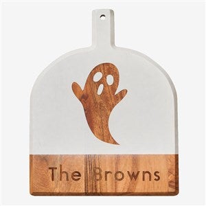 Ghostly Personalized White Acacia Board  - 59076D