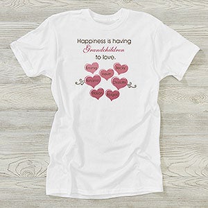 What Is Happiness? Personalized Hanes® Adult T-Shirt - #5920-CT
