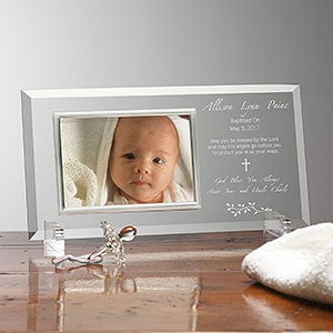Christening Day Personalized Frame