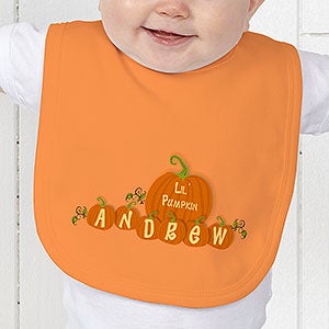 Baby's First Halloween Personalized Baby Bib