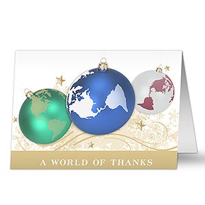 A World Of Thanks Christmas Cards