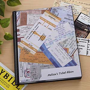 My Stubs Personalized Ticket Album