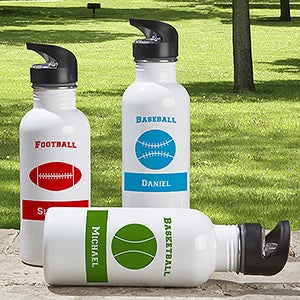 Personalized Aluminum Sports Water Bottle