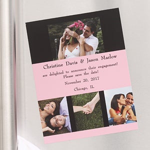 Save The Date Custom Photo Magnets