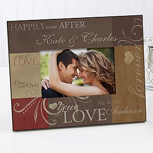 Personalized Picture Frame - Love Is A Promise
