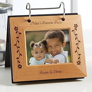 Her Favorite Faces Personalized Photo Flip Album