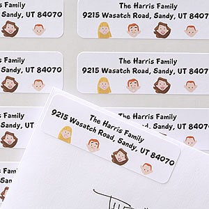 Character Collection© Return Address Labels