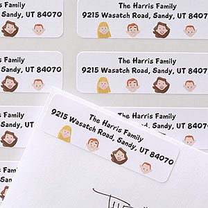 Character Collection© Return Address Labels