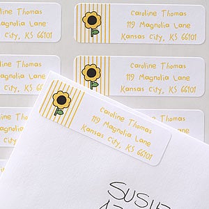 Fun Character Return Address Labels