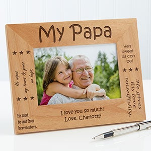 Sweet Grandparents Personalized Frame- 4 x 6