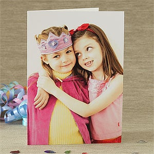 Birthday Photo© Personalized Greeting Card - Vertical