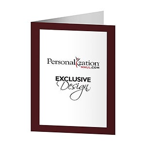 Company Logo Note Cards & Envelopes - Vertical