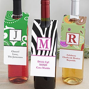 personalized wine bottle tags