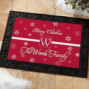 Winter Wonderland Personalized Doormat- 18x27
