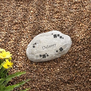 Irish Shamrocks Personalized Garden Stepping Stones - Small