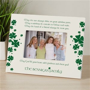 Irish Blessing Personalized Picture Frame 4x6 Tabletop