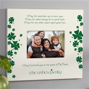 Irish Blessing Personalized Picture Frame 5x7 Wall