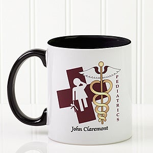 11 Medical Specialties Personalized Coffee Mug 11 oz.- Black