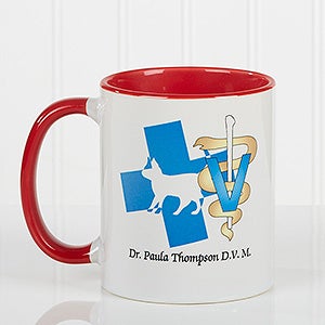 11 Medical Specialties Personalized Coffee Mug 11 oz.- Red