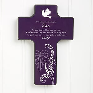 A Confirmation Blessing Personalized Wall Cross