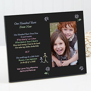Personalized Inspirational Picture Frame - 100 Years From Now