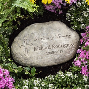 In Loving Memory Personalized Garden Stone