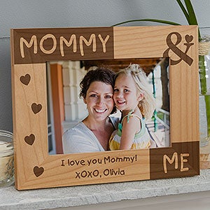 Personalized Picture Frames - Mommy & Me 4x6 - Unique Mother