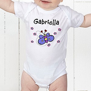 Personalized Baby Bodysuits for Girls   Choose Your Design