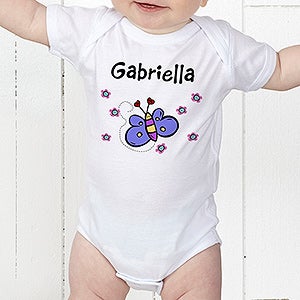 You Choose Personalized Colored Baby Bodysuit