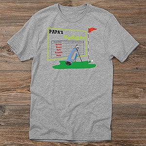 Personalized Golf T-Shirts - Favorite Caddies