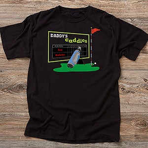 His Favorite Caddies Personalized Hanes ComfortWash T-Shirt
