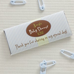 It's A Boy! Personalized Candy Bar Wrappers