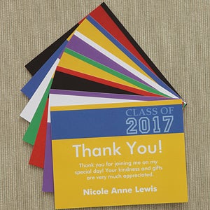 Academic Adventures Custom Thank You Cards