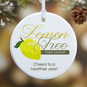 custom logo christmas ornaments for your business
