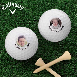 Picture Perfect Personalized Golf Ball Set- Callaway® Warbird Plus