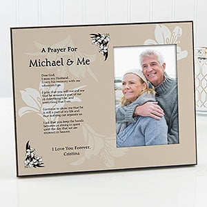 Personalized Memorial Picture Frame - Prayer For You and Me