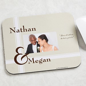 Personalized Photo Mouse Pad - To Love You