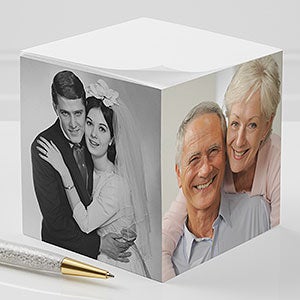 You Picture It Custom Paper Note Cube-4 Photos - #9160-4