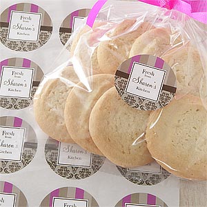 Fresh From The Kitchen Personalized Gift Stickers