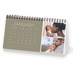 Picture Perfect Personalized Photo Desk Calendar - #9406