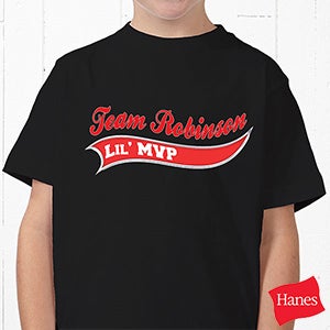 Father & Son Team Personalized Hanes® Youth T-Shirt