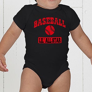 14 Sports Personalized Baby Bodysuit